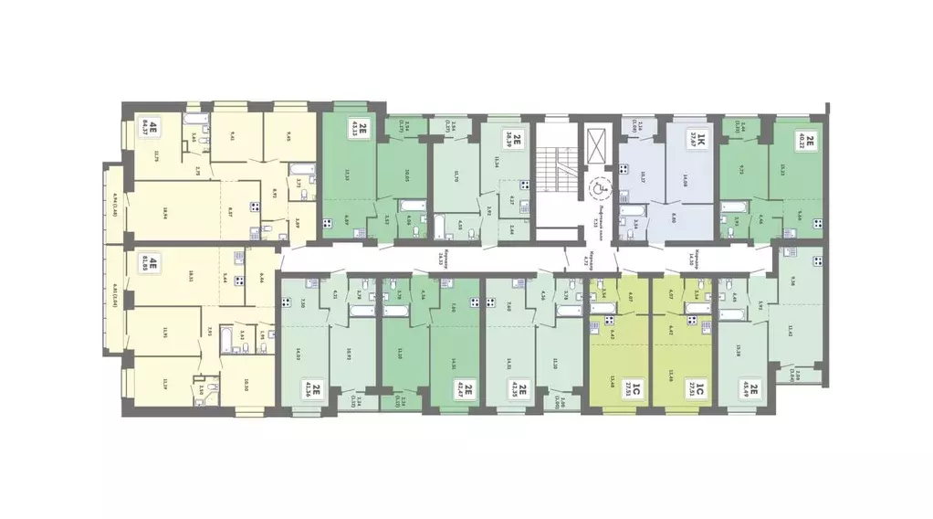 Студия Пермский край, Пермь Кировоградская ул., 28 (24.75 м) - Фото 2