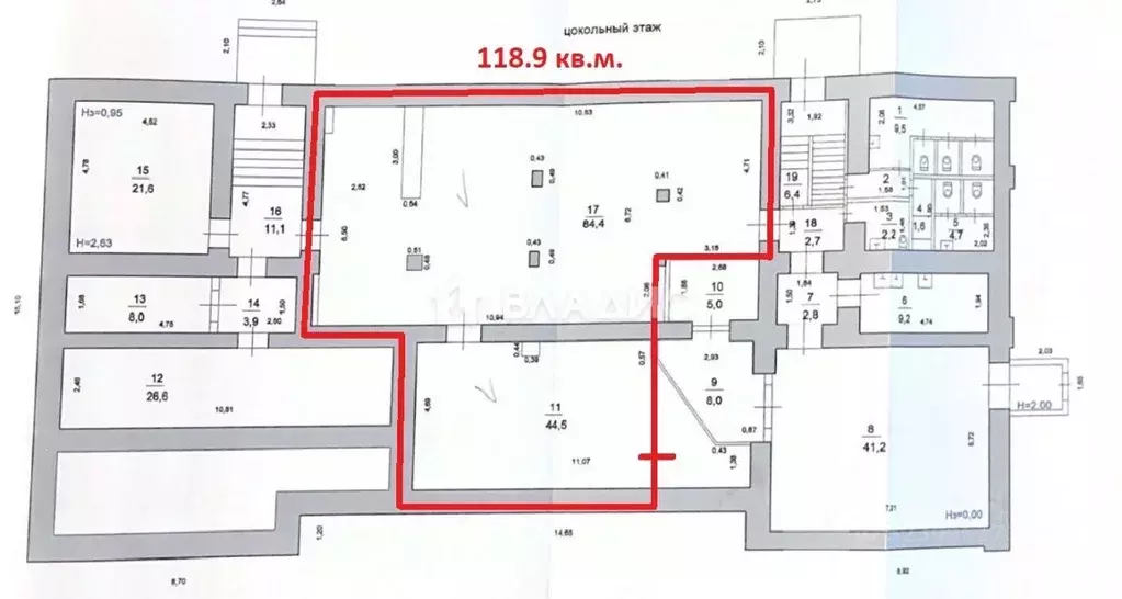 Помещение свободного назначения в Карелия, Петрозаводск просп. ... - Фото 2