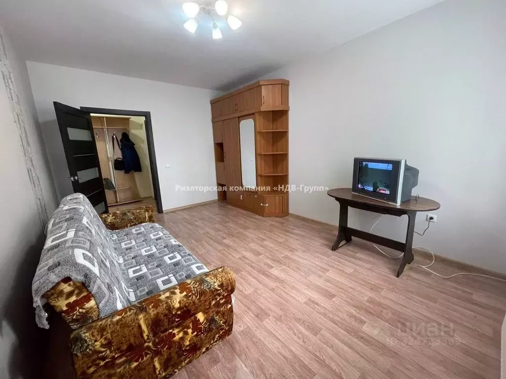 1-к кв. Хабаровский край, Хабаровск Совхозная ул., 31А (44.8 м) - Фото 1