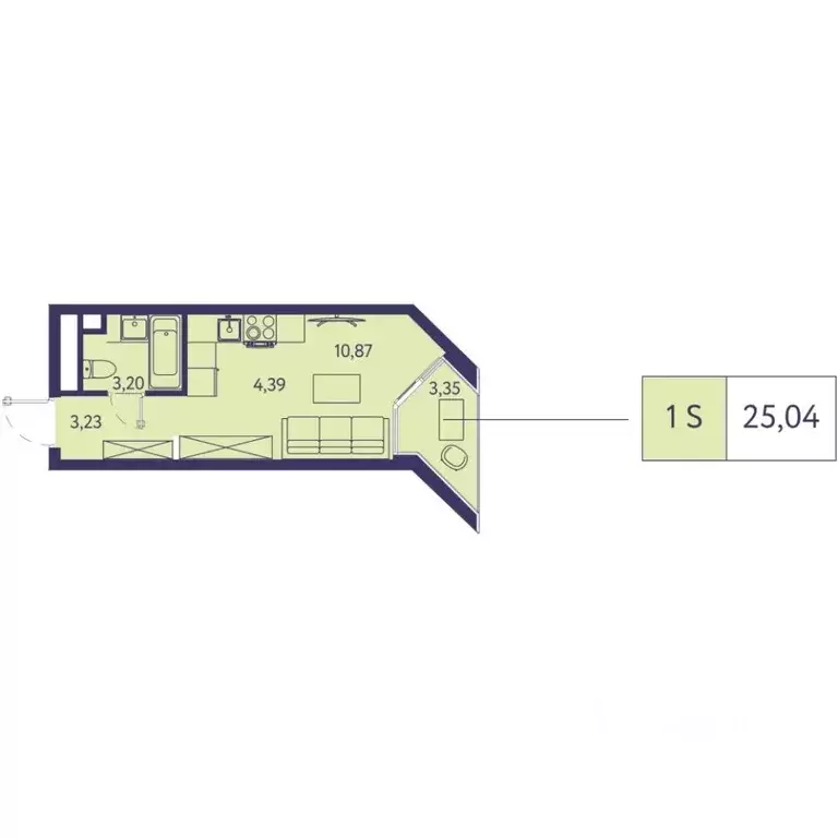 Студия Крым, Ялта муниципальный округ, Виноградное пгт Новая Ливадия ... - Фото 0