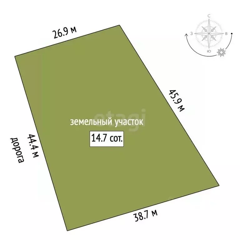 Участок в Пермский край, Добрянский муниципальный округ, Полазна рп ... - Фото 2