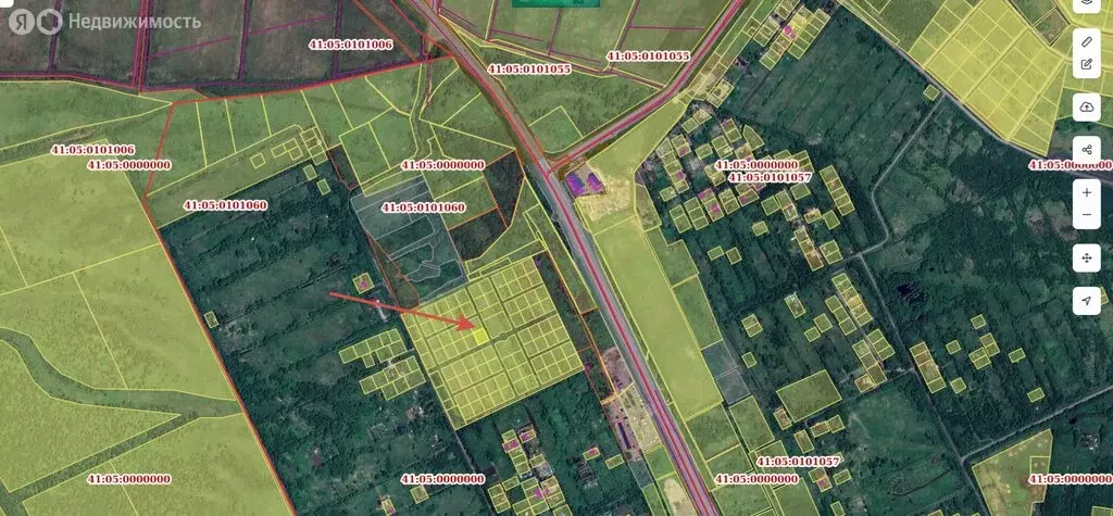 Участок в Елизово, Елизовский переулок (8 м) - Фото 1