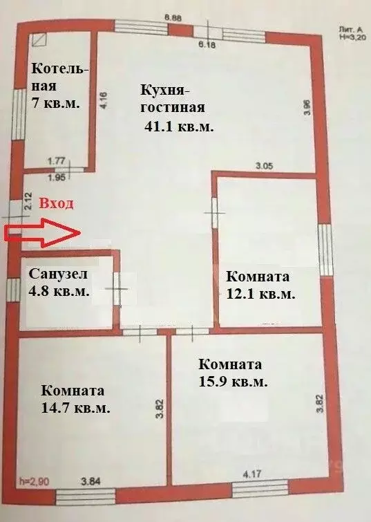 Дом в Краснодарский край, Красноармейский район, Новомышастовское ... - Фото 1