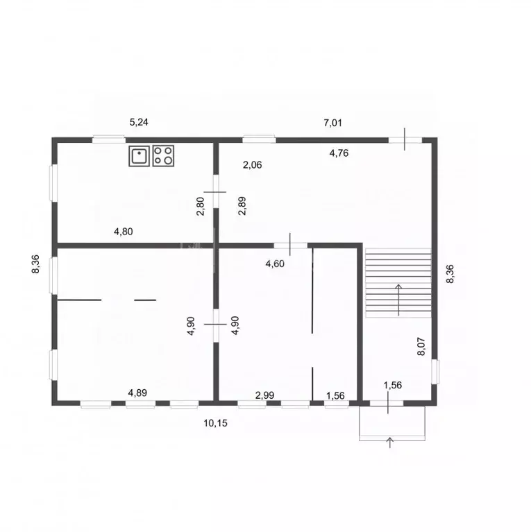 Дом в Владимирская область, Меленковский муниципальный округ, с. ... - Фото 2