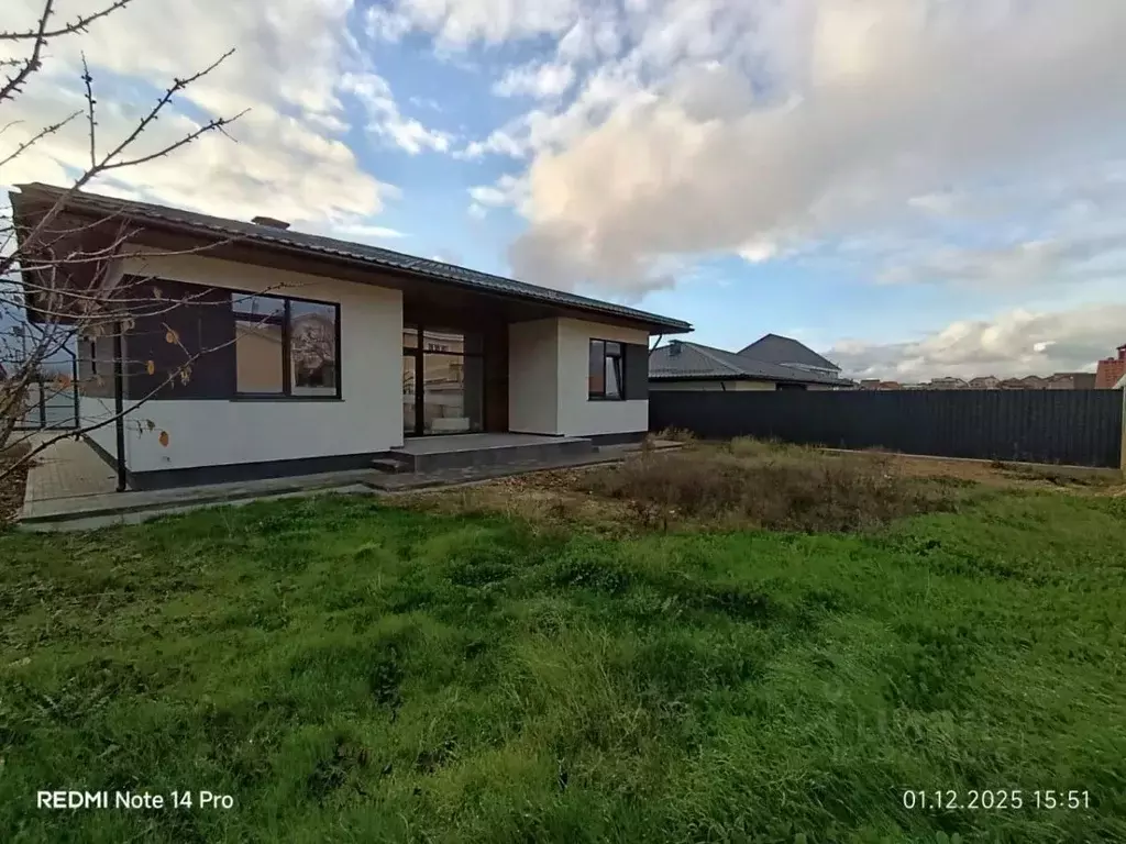 Дом в Крым, Симферопольский район, Молодежное пгт ул. Земляничная (140 ... - Фото 2