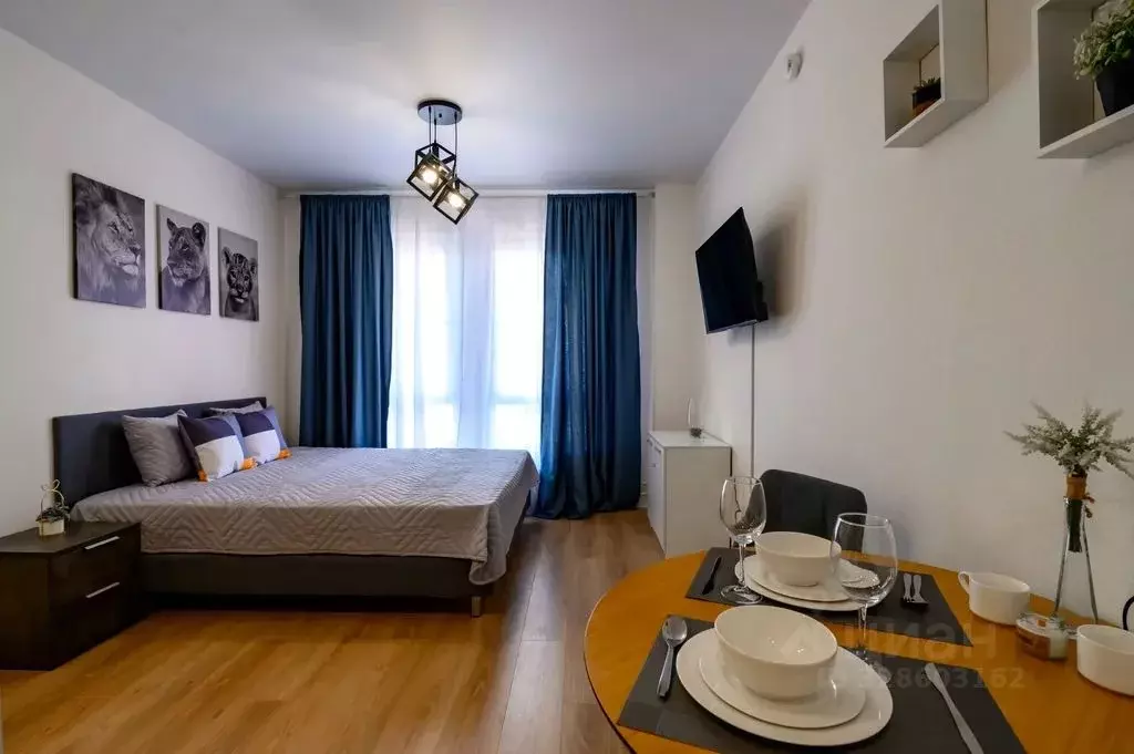 Студия Москва 2-й Нагатинский проезд, 2/2к2 (28.0 м) - Фото 2