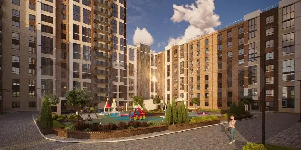 2-к. квартира, 71 м, 3/9 эт. - Фото 1