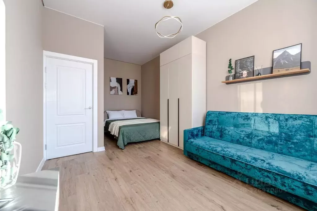 1-к кв. Ленинградская область, Мурино Всеволожский район, ул. ... - Фото 2