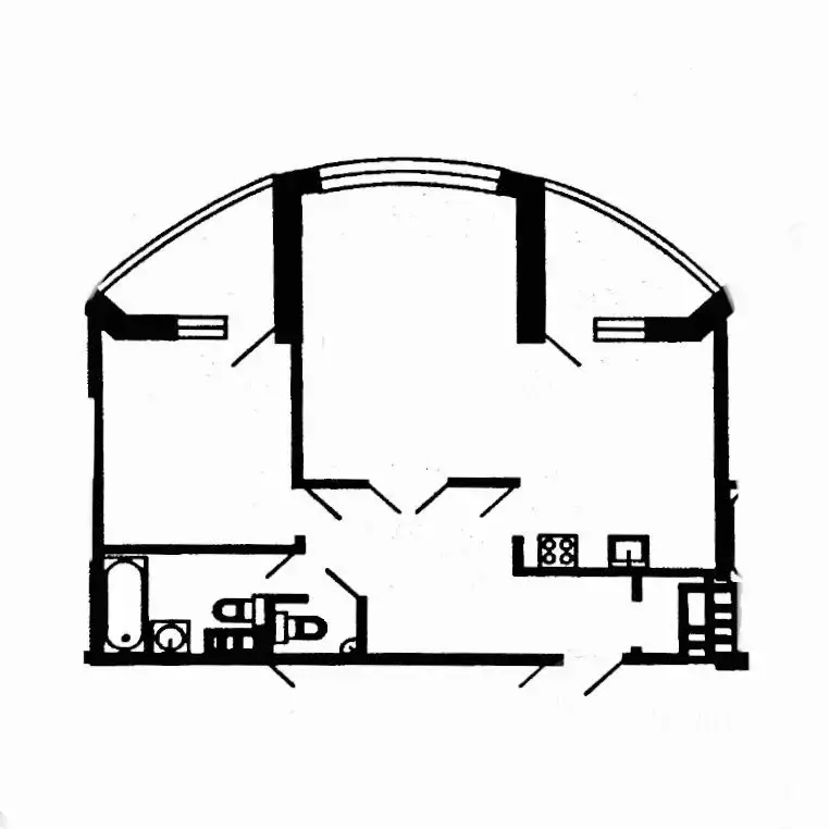 2-к кв. Московская область, Рузский муниципальный округ, Тучково пгт ... - Фото 1