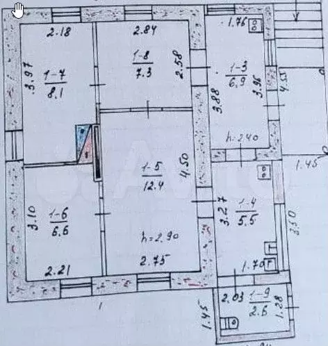 Дом 70 м на участке 4,9 сот. - Фото 1