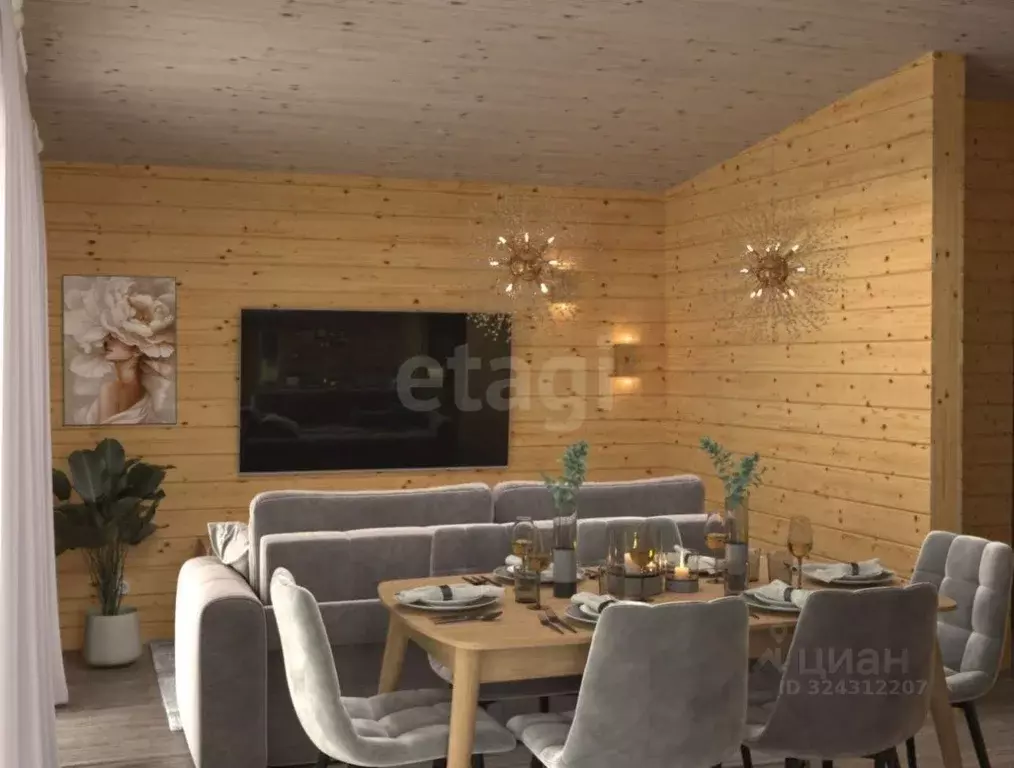 Дом в Красноярский край, Сосновоборский муниципальный округ, д. ... - Фото 1