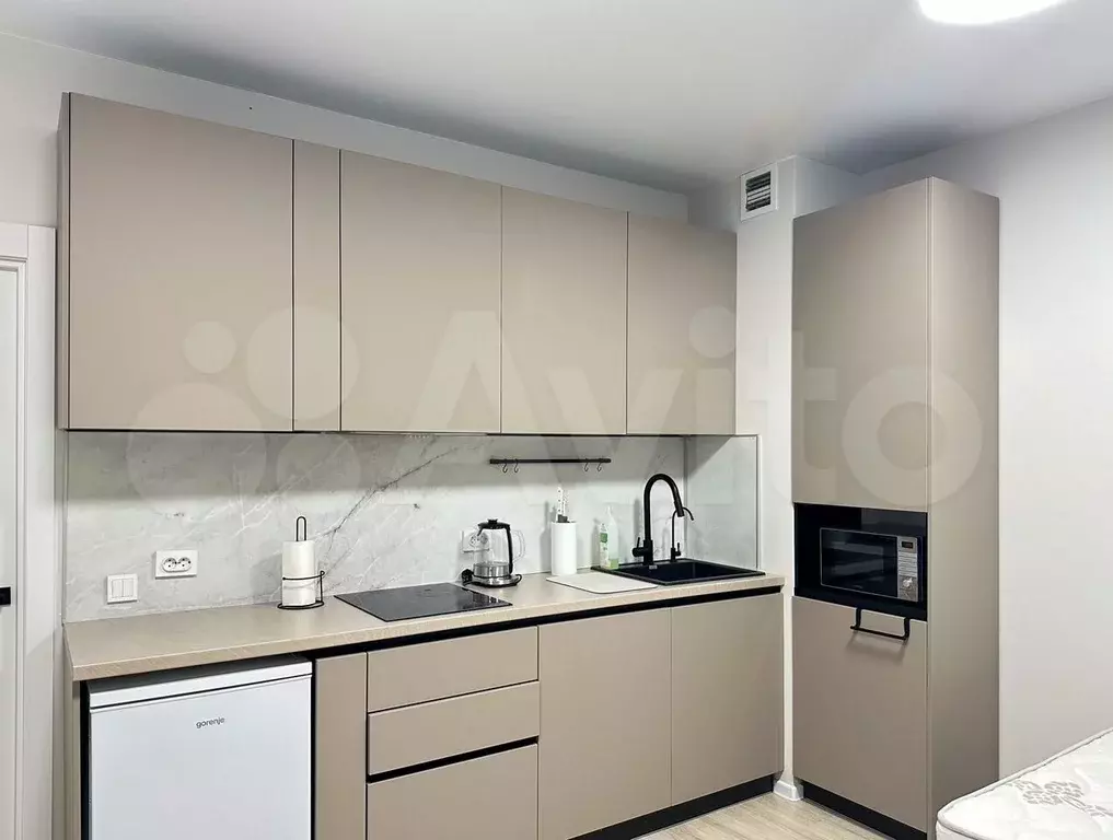 Квартира-студия, 25 м, 11/25 эт. - Фото 1