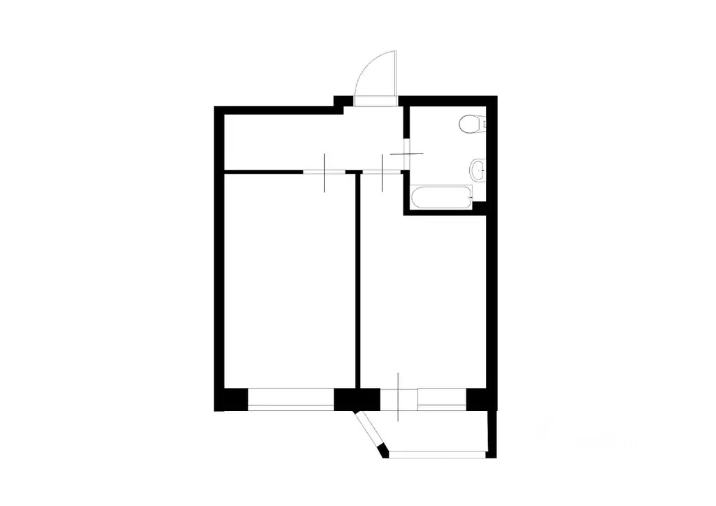 1-к кв. Ленинградская область, Мурино Всеволожский район, ул. Шоссе в ... - Фото 2