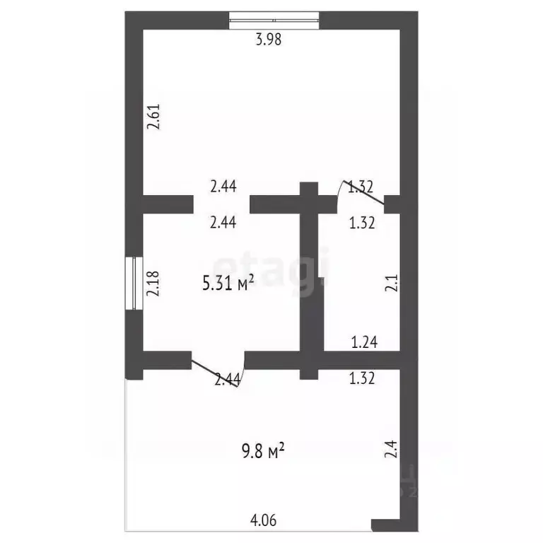 Дом в Севастополь Севастопольская зона ЮБК кв-л, 53/46 (728 м) - Фото 1