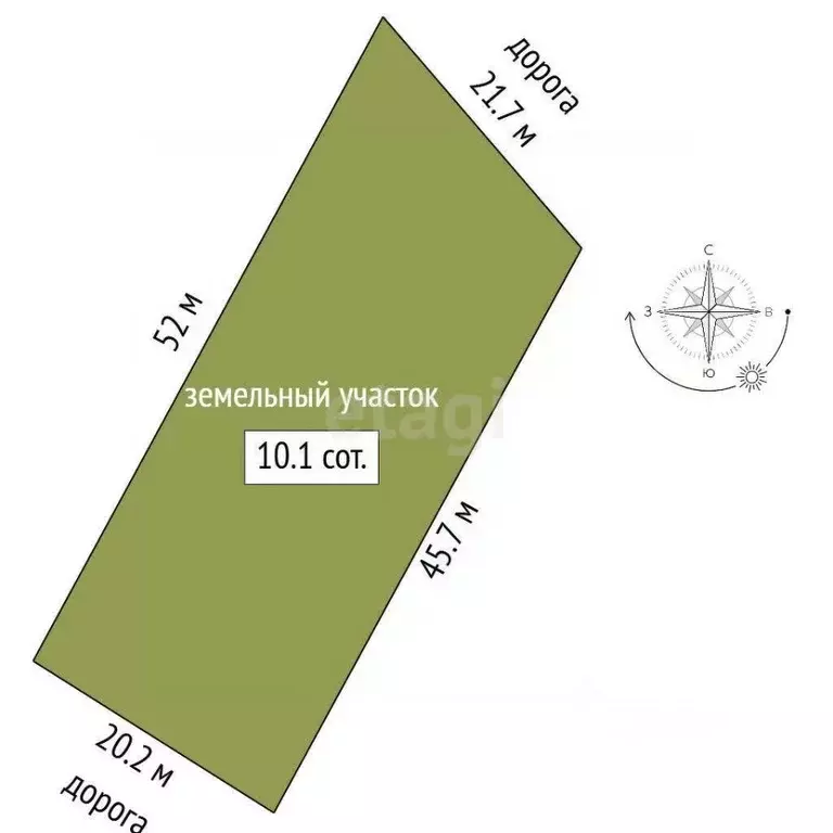 Участок в Крым, Кировский район, Первомайское с/пос, с. Первомайское ... - Фото 2