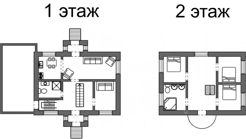 Коттедж в Омская область, Омск ул. Хлебникова, 9 (244 м) - Фото 1