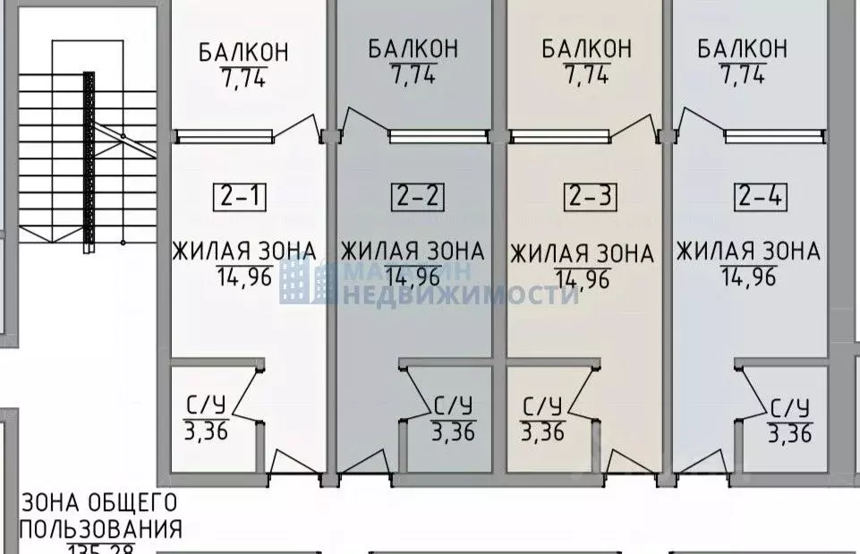 Свободной планировки кв. Крым, Алушта ул. Володарского, 9 (22.9 м) - Фото 1