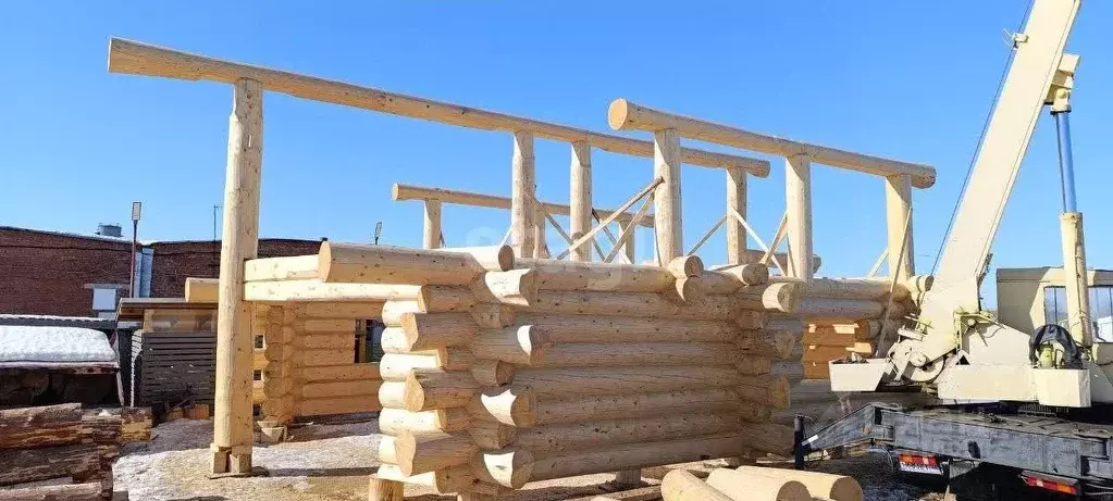 Дом в Пермский край, пос. Мулянка ул. Строителей, 14 (170 м) - Фото 1