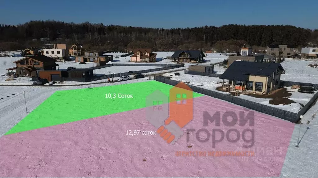 Участок в Московская область, Звенигород Одинцовский городской округ, ... - Фото 2