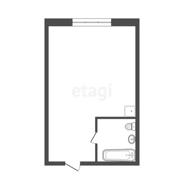 1к в -комнатной квартире (13.5 м) - Фото 1