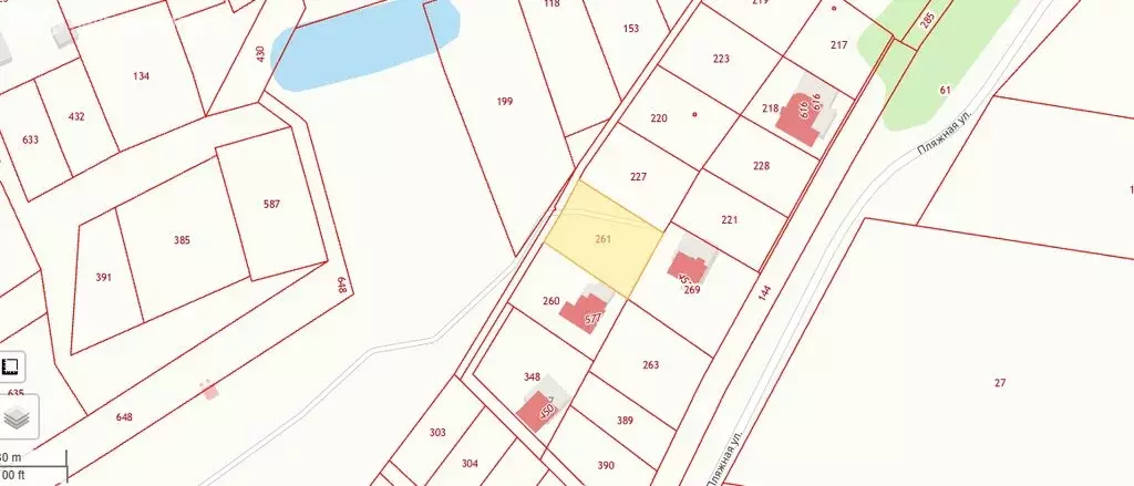 Участок в деревня Майская Заря, Пляжная улица (10.5 м) - Фото 1