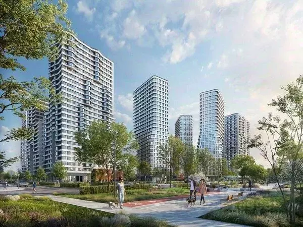 2-к кв. Москва Символ жилой комплекс (68.9 м) - Фото 0