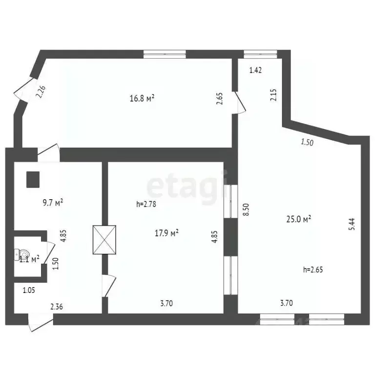 Офис в Ростовская область, Таганрог Петровская ул., 25 (71 м) - Фото 2