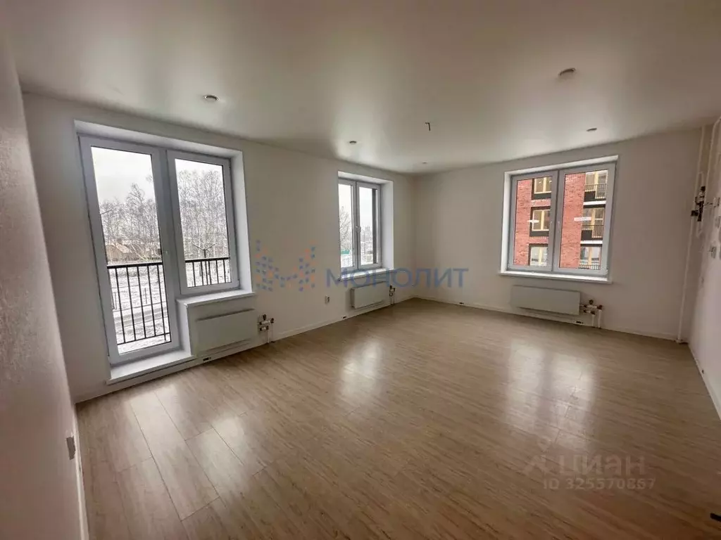 1-к кв. Нижегородская область, Нижний Новгород Культура с/пос, 26А ... - Фото 1