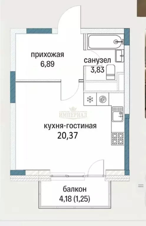 Студия Марий Эл, Йошкар-Ола городской округ, с. Семеновка ул. Липовая, ... - Фото 2