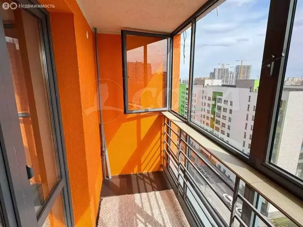 1-комнатная квартира: Тюмень, улица Ю.-Р.Г. Эрвье, 24к2 (45 м) - Фото 0