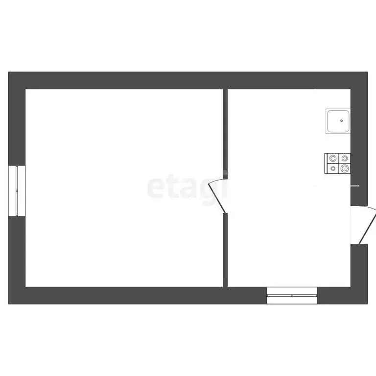Дом в Ирбит, улица Декабристов (35 м) - Фото 1