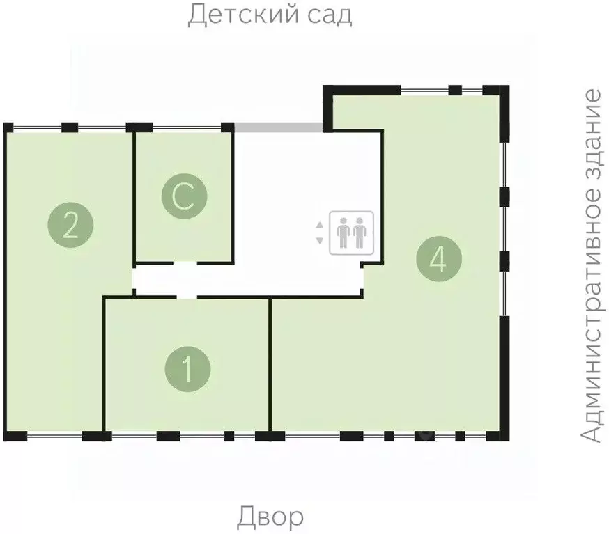 4-к кв. Ханты-Мансийский АО, Сургут Пролетарский просп., с9 (186.72 м) - Фото 2