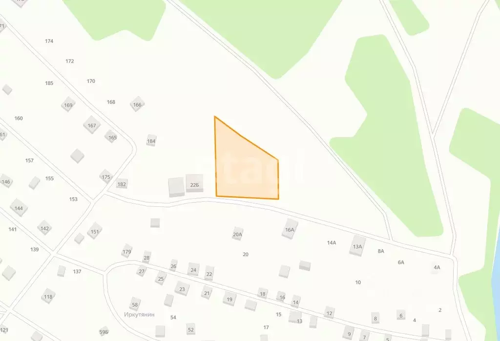 Участок в Иркутская область, Иркутск Иркутянин СНТ, 22Б (27.17 сот.) - Фото 2