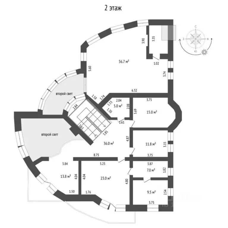 Коттедж в Тюменская область, Тюменский муниципальный округ, д. ... - Фото 2