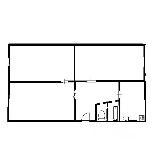 3-к кв. Челябинская область, Челябинск ул. Кирова, 9к5 (63.9 м) - Фото 2