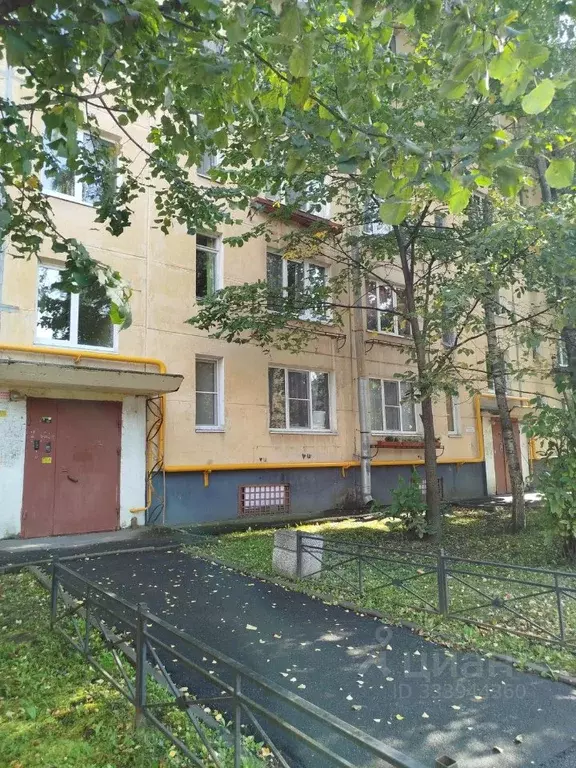 3-к кв. Санкт-Петербург ул. Зины Портновой, 12 (41.4 м) - Фото 1