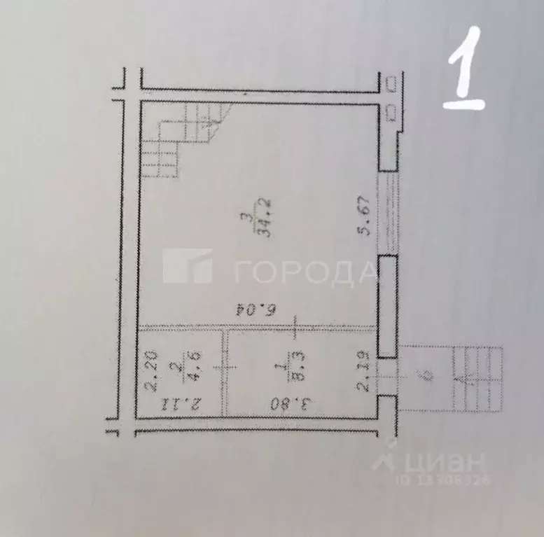 3-к кв. Новосибирская область, Новосибирский район, Мичуринский ... - Фото 1