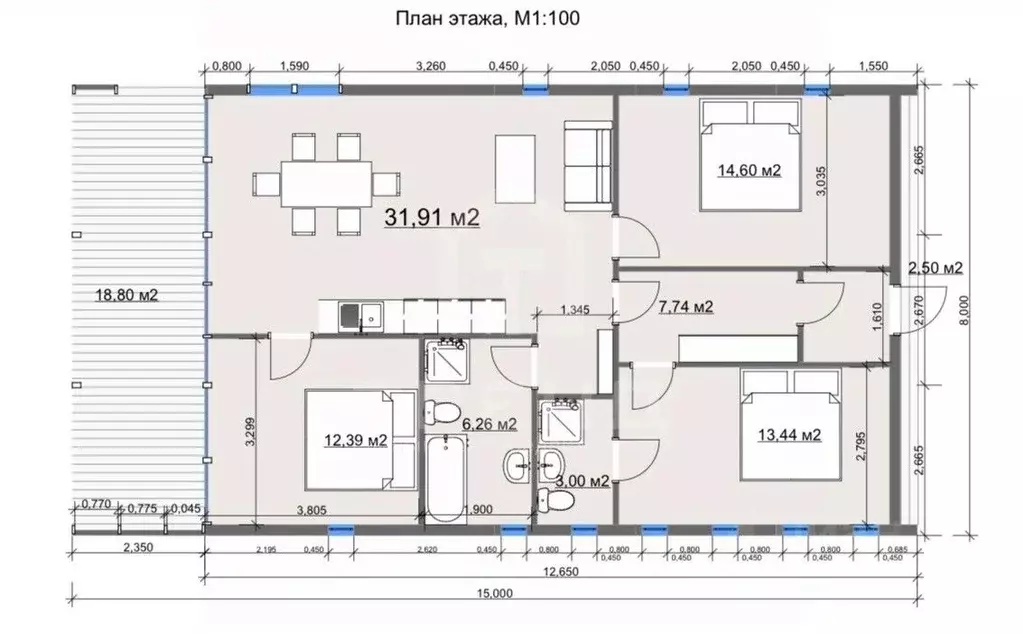 Дом в Ленинградская область, Приозерский район, Красноозерное с/пос, ... - Фото 2