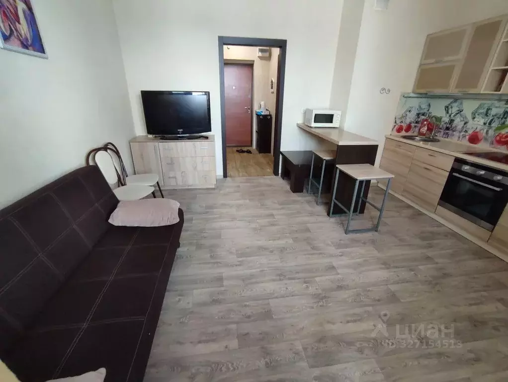 Студия Тюменская область, Тюмень ул. Газопромысловая, 8 (28.0 м) - Фото 2