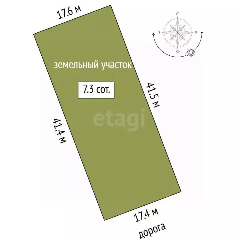 Участок в Тюменская область, Тюменский район, с. Перевалово, Лесная ... - Фото 1