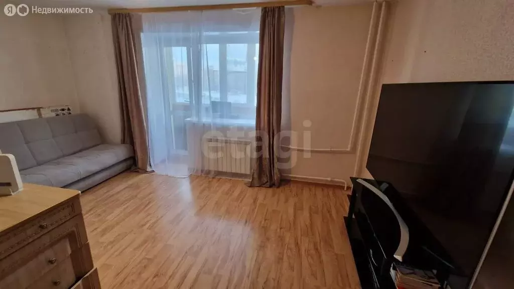 1-комнатная квартира: Курган, жилой район Заозёрный, микрорайон 6А, 10 ... - Фото 1