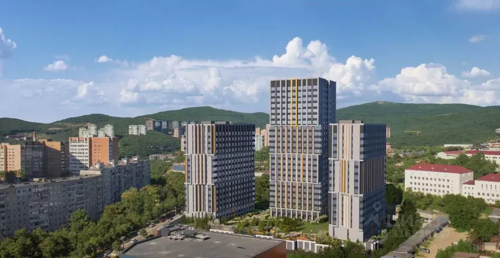 3-к кв. Приморский край, Владивосток Бам мкр,  (66.6 м) - Фото 1