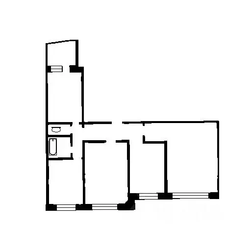 3-к кв. Новосибирская область, Кольцово рп 5 (64.0 м) - Фото 1