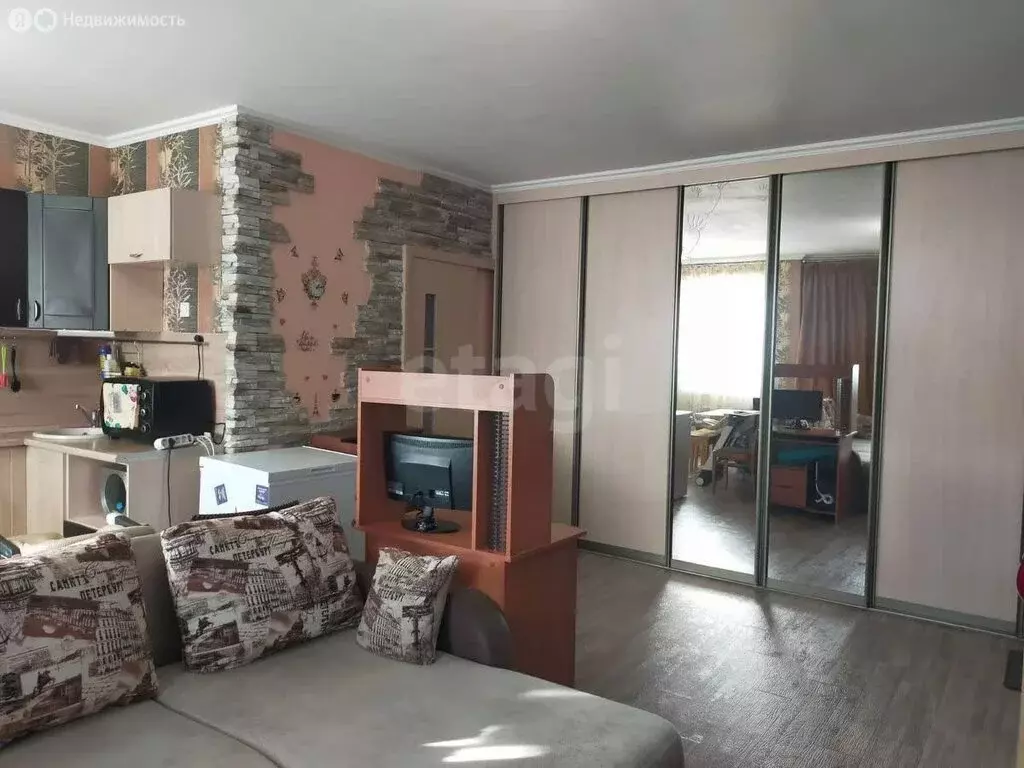 Квартира-студия: Омск, бульвар Архитекторов, 15/1 (33.2 м) - Фото 1
