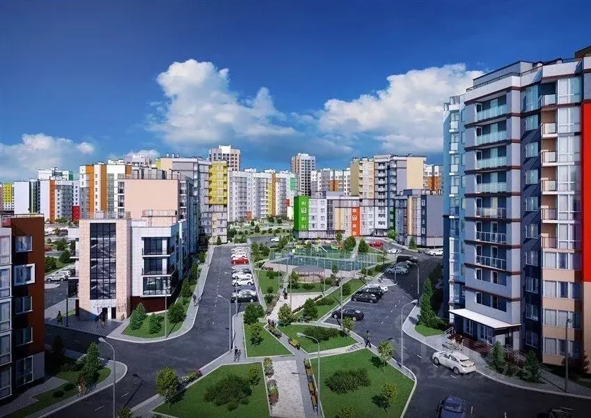 1-к кв. Крым, Симферополь ул. Батурина, 137 (36.1 м) - Фото 1