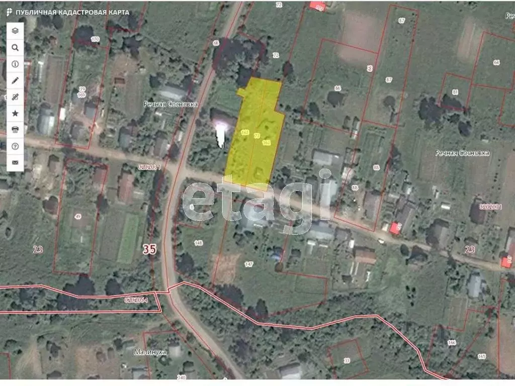 Участок в Вологодская область, Шекснинский муниципальный округ, д. ... - Фото 1
