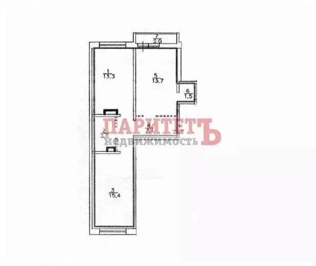 2-к кв. Тверская область, Тверь Новочеркасская ул., 55 (57.1 м) - Фото 2