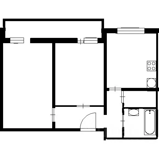 2-к кв. Санкт-Петербург дор. Муринская, 16к1 (52.9 м) - Фото 2