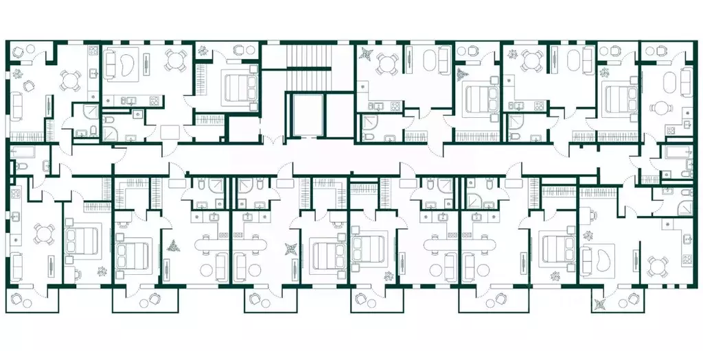 1-к кв. Дагестан, Дербент Новая История жилой комплекс (47.36 м) - Фото 2