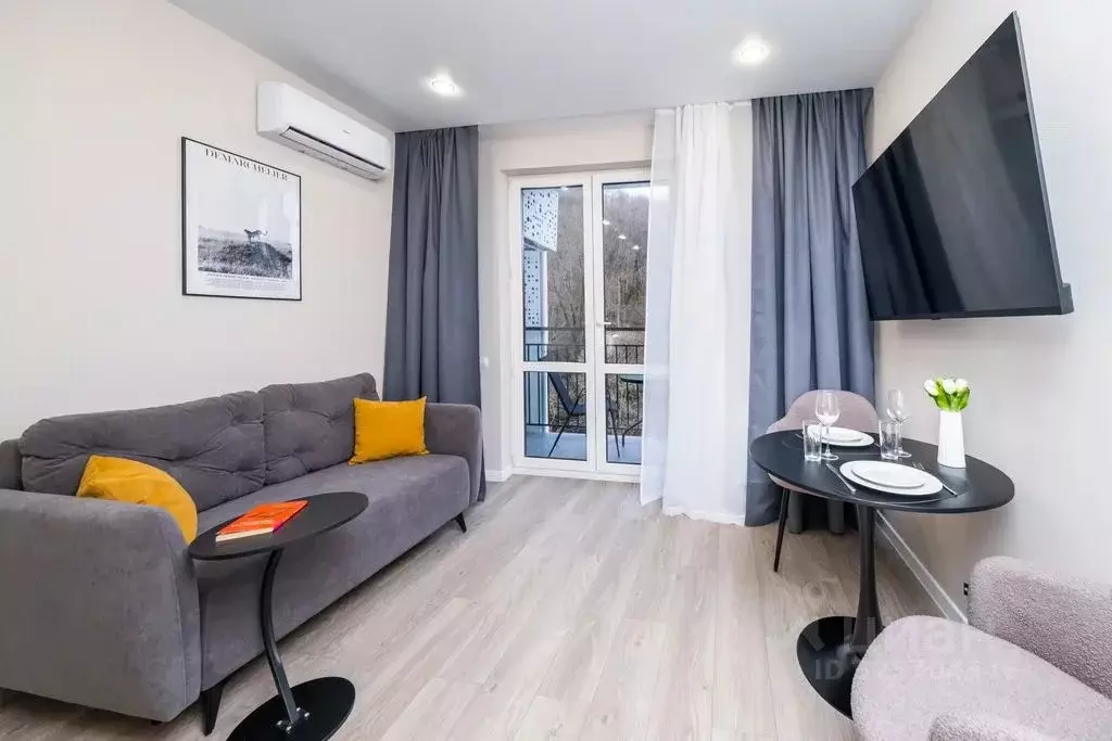 Студия Краснодарский край, Сочи ул. Искры, 88к8 (28.0 м) - Фото 1